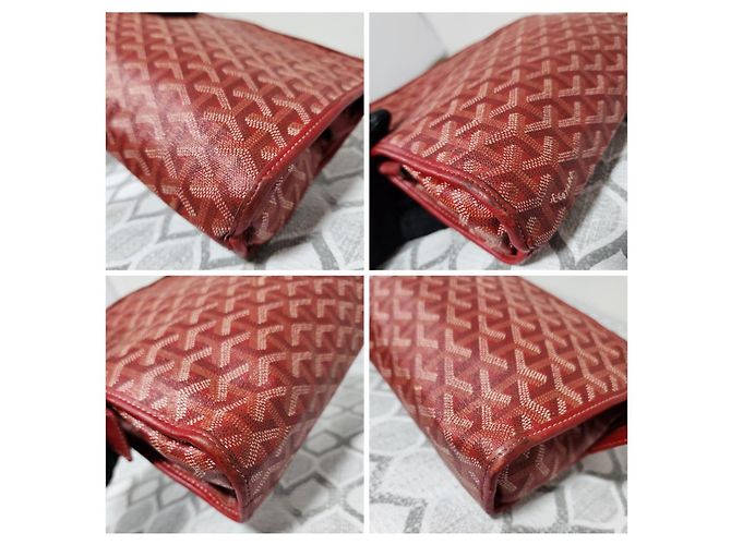 Necessaire Goyard Goyardine Jouvence MM Grigio/Vino - vista 8