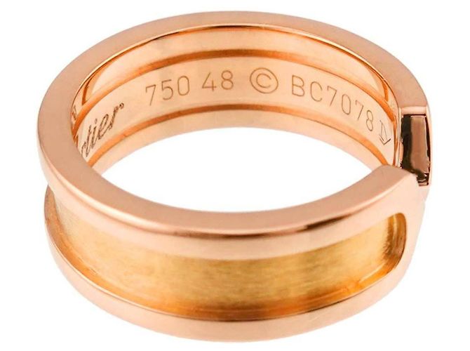 Anello Cartier C2 Small SM in oro rosa - vista 4