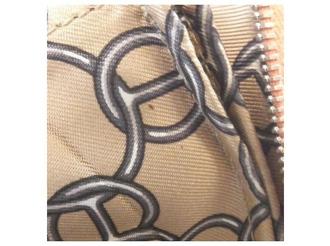 Hermès Hermes GRAND FIL D'ARGENT Cartera compacta de seda Rosa - vista 7