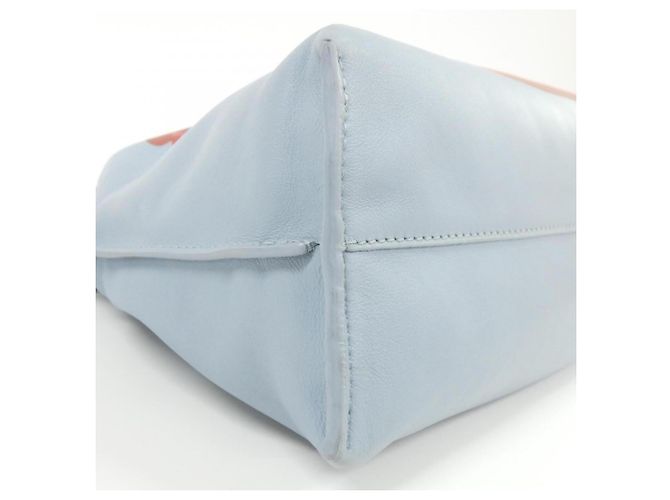 Bolsa de mão Flamenco em couro azul claro Loewe - vista 3
