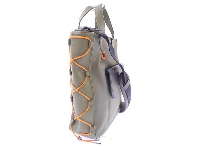 Sac cabas Dior Saddle de Christian Dior Kaki - vue 2