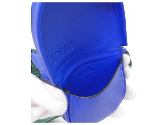 Borsa a mano Paula's Small Heel Loewe Blu - vista 8