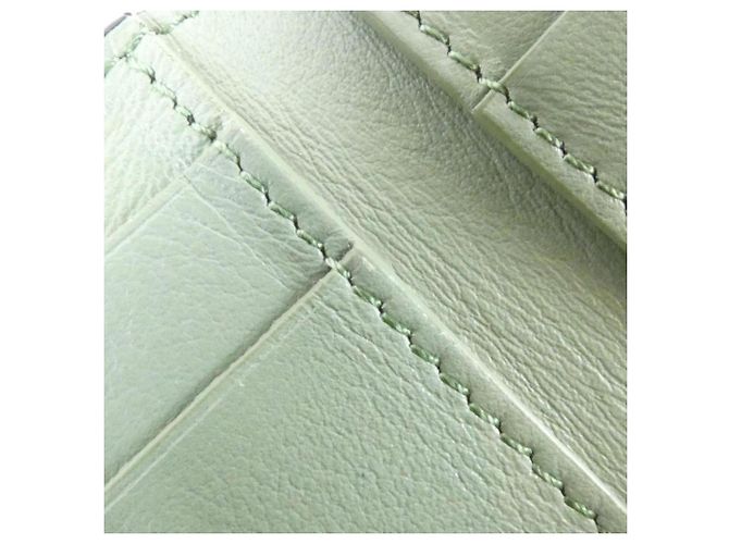 Cartera tríptico de piel de becerro Loewe Verde - vista 5