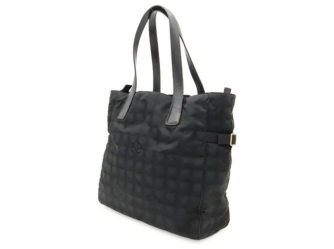 Borsa Tote GM Chanel New Travel Line Nero - vista 3
