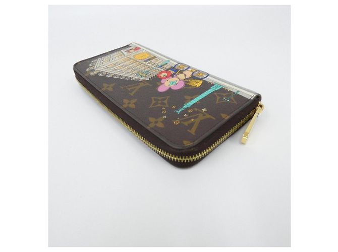 Louis Vuitton Monogram (Vivienne Holiday) Zippy Wallet Braun - Ansicht 3