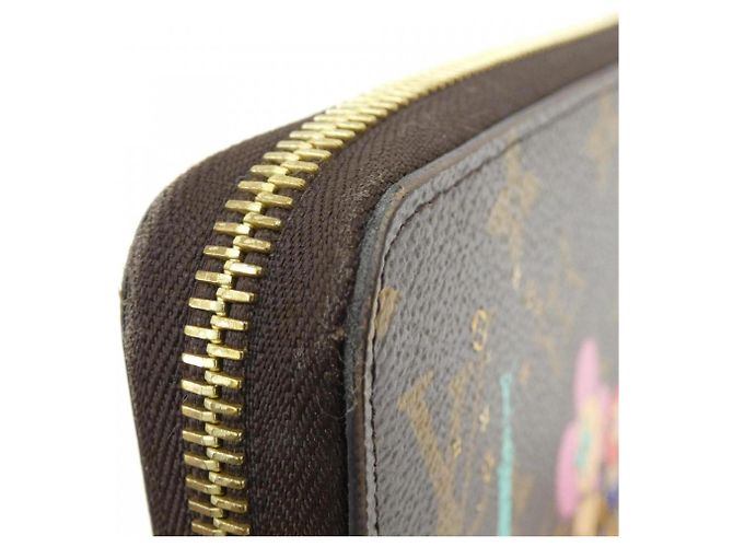Louis Vuitton Monogram (Vivienne Holiday) Zippy Wallet Braun - Ansicht 4
