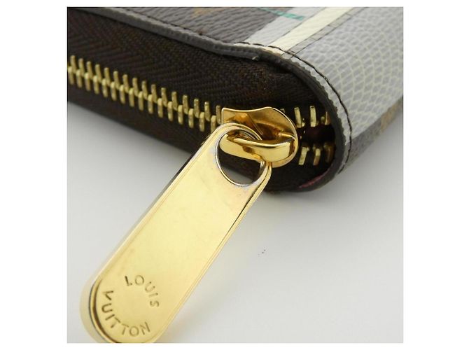 Louis Vuitton Monogram (Vivienne Holiday) Zippy Wallet Braun - Ansicht 5