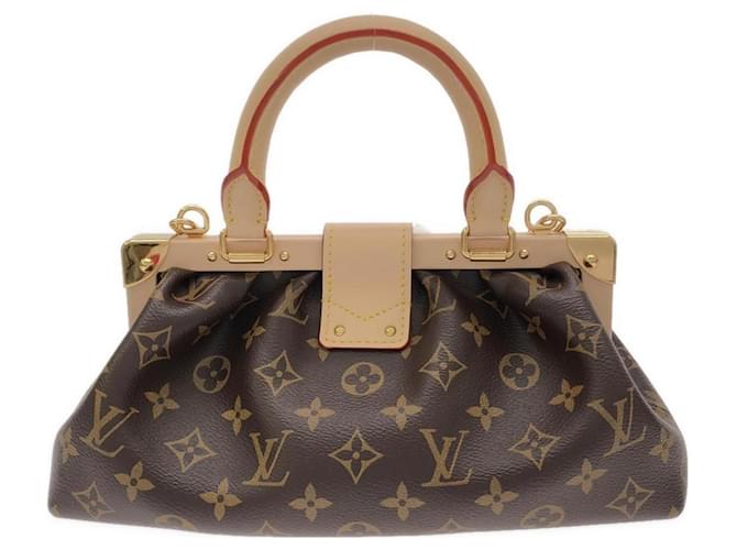 Clutch Louis Vuitton Monogram Marrone - vista 2