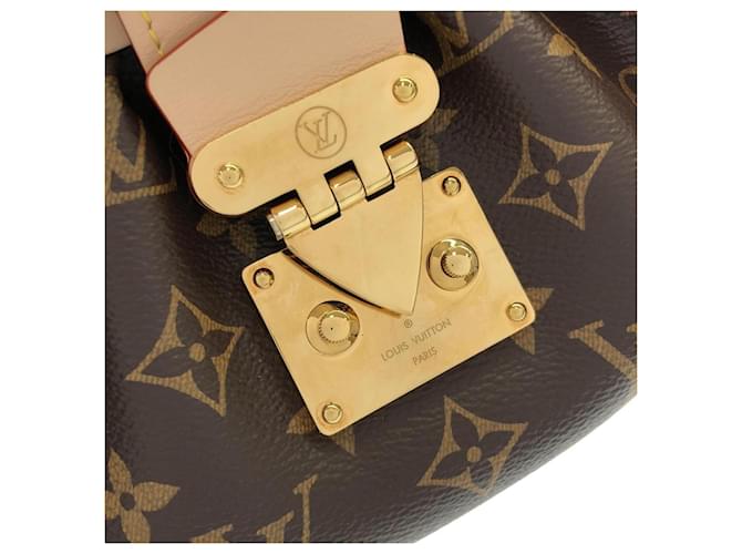 Clutch Louis Vuitton Monogram Marrone - vista 4