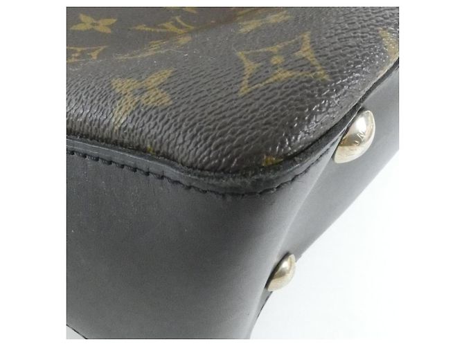 Borsa Louis Vuitton Monogram Macassar Davis Marrone - vista 2