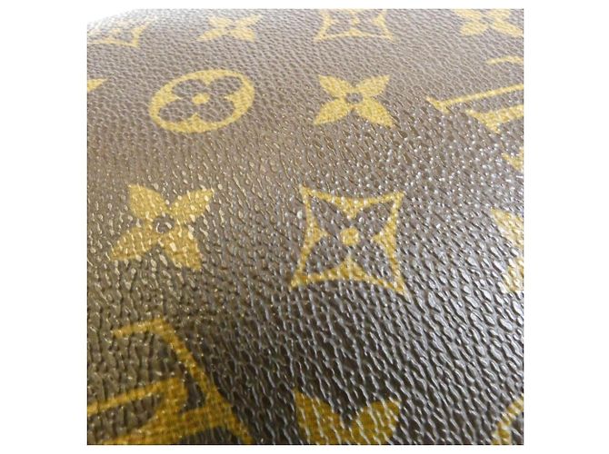 Borsa Louis Vuitton Monogram Macassar Davis Marrone - vista 4