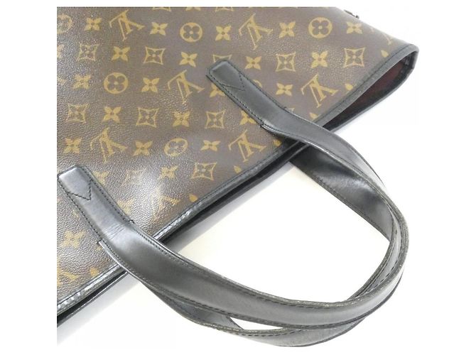 Borsa Louis Vuitton Monogram Macassar Davis Marrone - vista 5