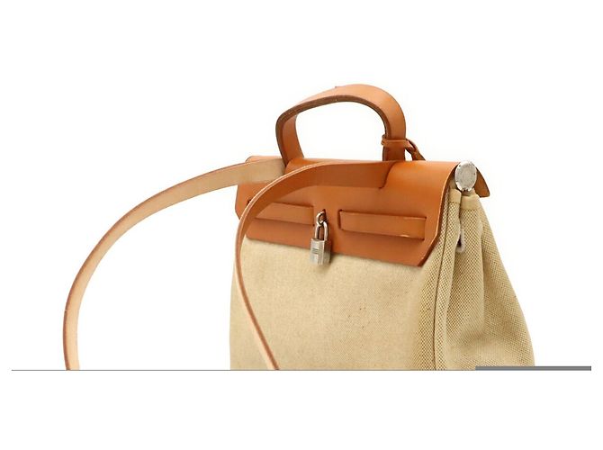 Hermès Borsa a mano/Borsa a tracolla Hermes Herbag PM Nero - vista 3
