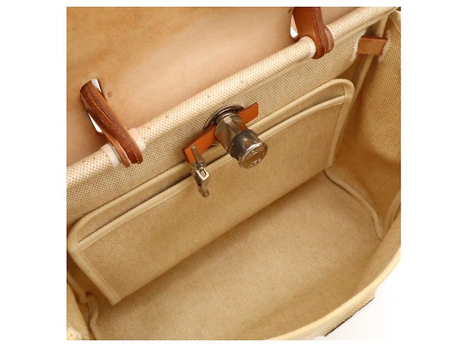 Hermès Borsa a mano/Borsa a tracolla Hermes Herbag PM Nero - vista 7