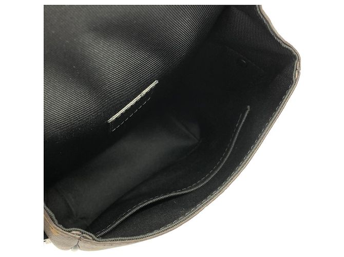 Louis Vuitton Monogram Macassar Archie Messenger PM Marrone - vista 7