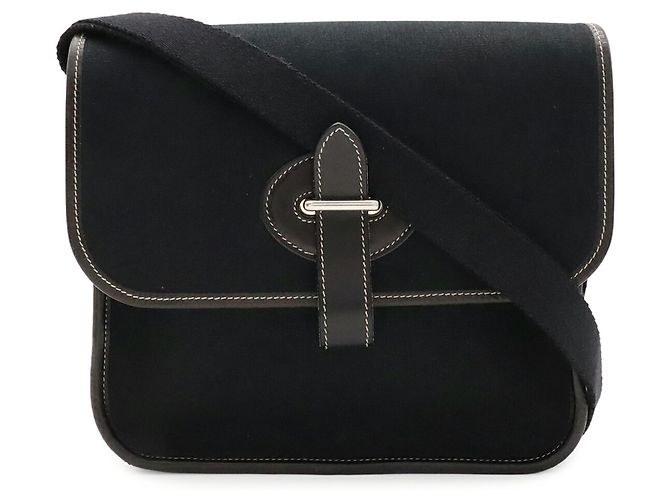 Hermès Borsa a tracolla mini Buenaventura Hermes Nero - vista 2