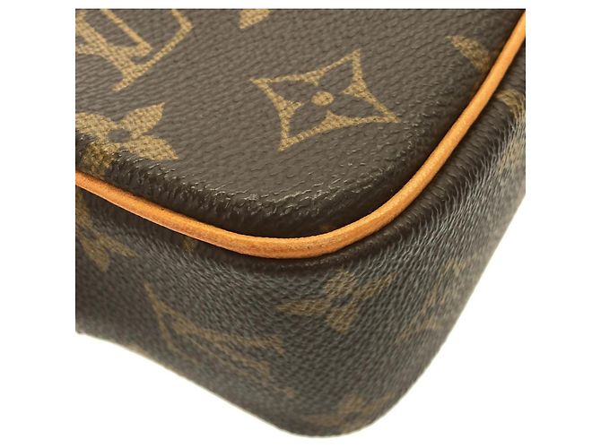 Borsa a tracolla Louis Vuitton Monogram Pochette Cite Marrone - vista 3