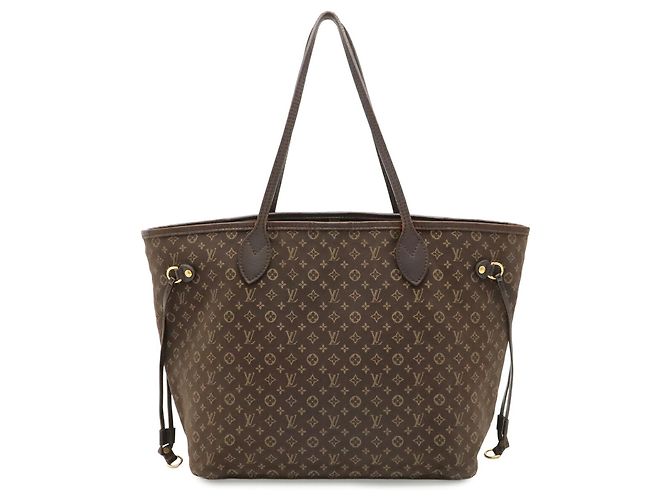 Borsa Tote Louis Vuitton Monogram Idylle Neverfull MM Marrone Grigio antracite - vista 2