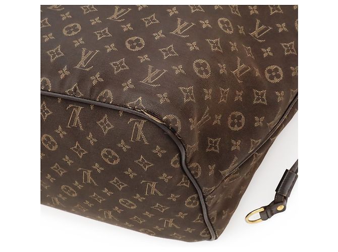 Borsa Tote Louis Vuitton Monogram Idylle Neverfull MM Marrone Grigio antracite - vista 4