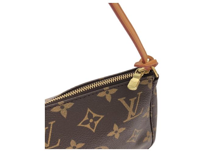Louis Vuitton Monogram Pochette Accessoires Marrone - vista 3