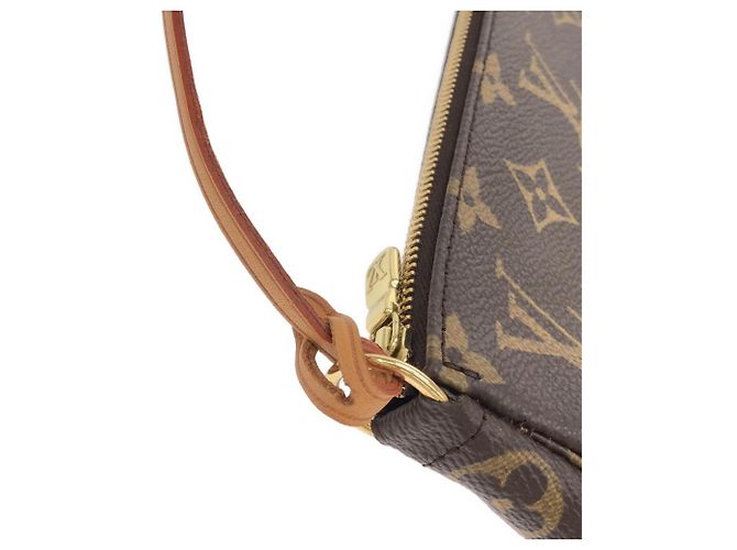 Louis Vuitton Monogram Pochette Accessoires Marrone - vista 5
