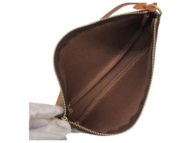 Louis Vuitton Monogram Pochette Accessoires Marrone - vista 7