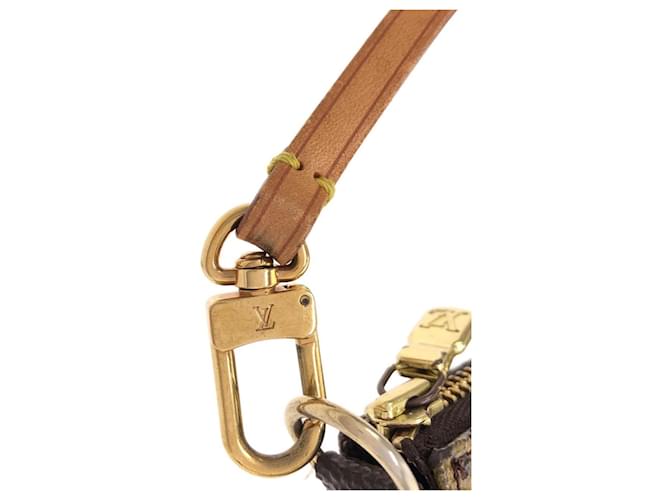 Louis Vuitton Monogram Pochette Accessoires Marrone - vista 5