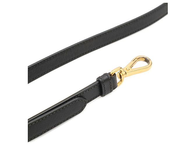 Borsa Galleria Medium con Triangolo Prada Nero - vista 9