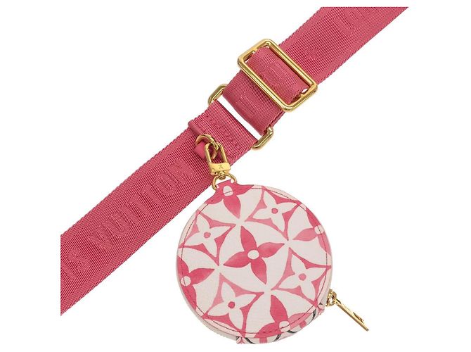 Borsa Louis Vuitton Monogram Flower Tile Rosa - vista 8