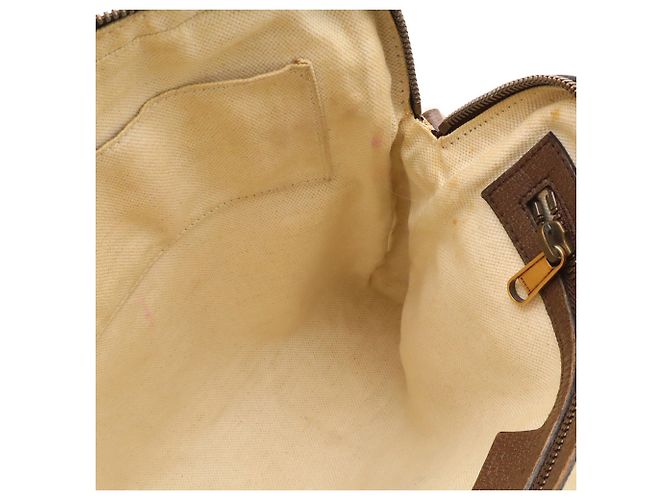 Borsa GUCCI Ophidia GG Small Marrone Rosso Beige Verde Giallo - vista 7