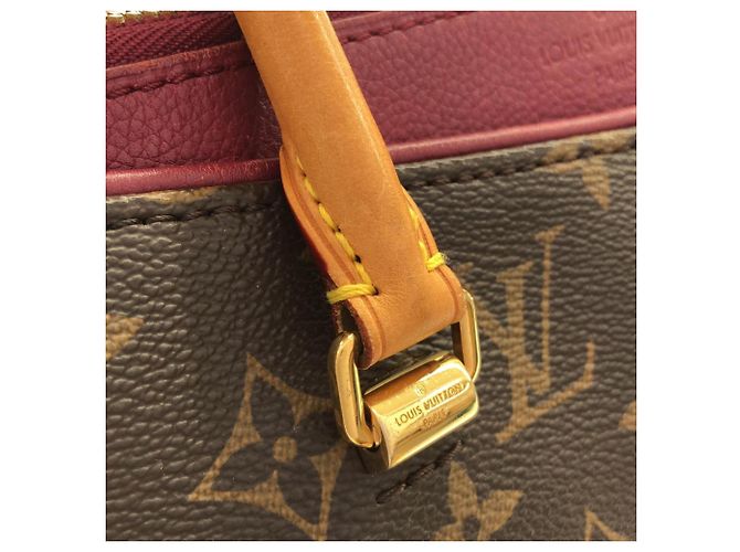 Borsa Louis Vuitton Monogram Pallas Marrone - vista 5