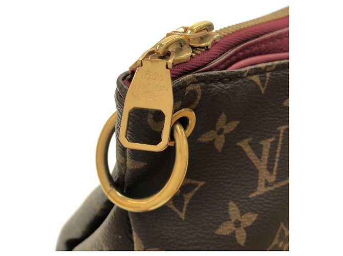 Borsa Louis Vuitton Monogram Pallas Marrone - vista 7
