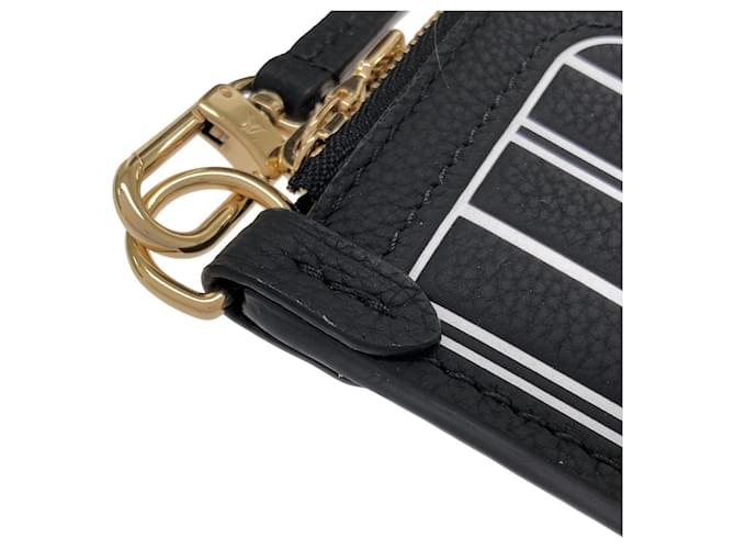 Borsa Louis Vuitton Monogram Neverfull Inside Out BB Marrone Nero - vista 6