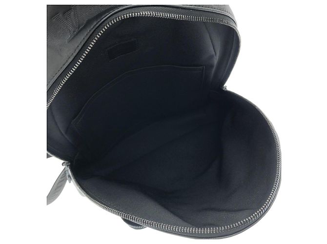 Borsa a tracolla Louis Vuitton Monogram Shadow Racer Nero - vista 9