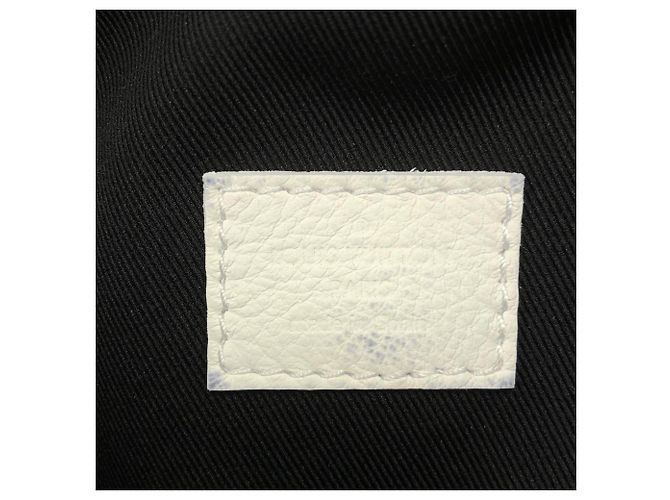 Borsa a Spalla Louis Vuitton Monogram Shadow Rush Bianco - vista 9