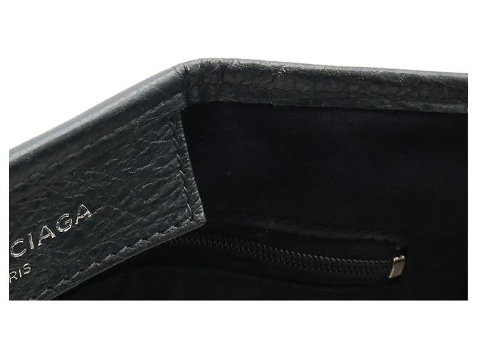 Borsa Balenciaga Navy Cabas S Tote Bag Marrone Blu navy - vista 8