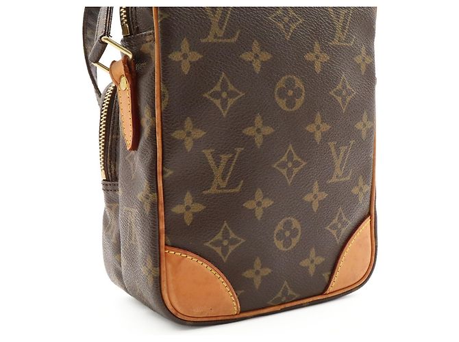 Borsa a tracolla Louis Vuitton Monogram Amazon Pochette Marrone - vista 7