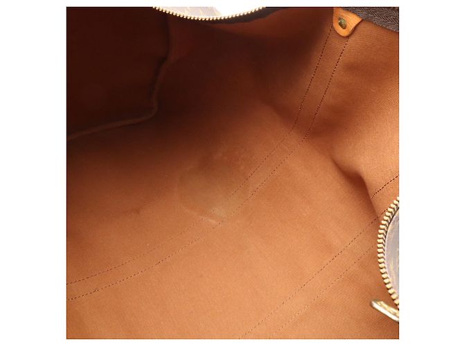 Borsa Boston Louis Vuitton Monogram Keepall 50 Marrone - vista 10
