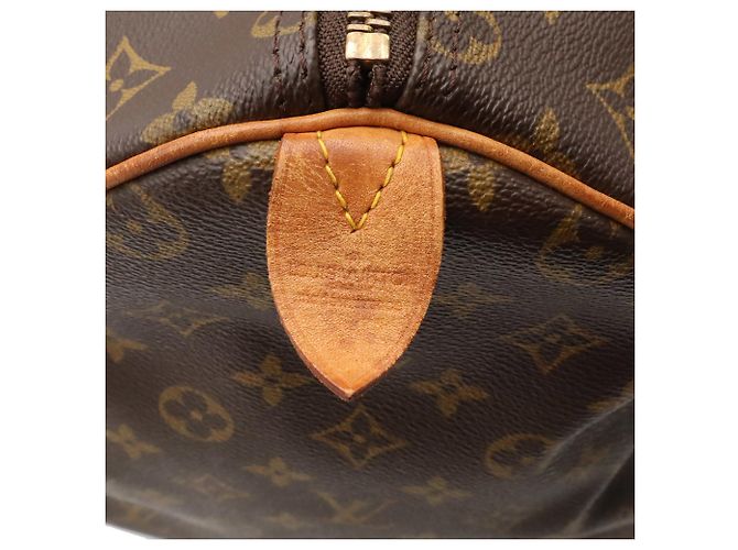 Borsa Boston Louis Vuitton Monogram Keepall 50 Marrone - vista 7