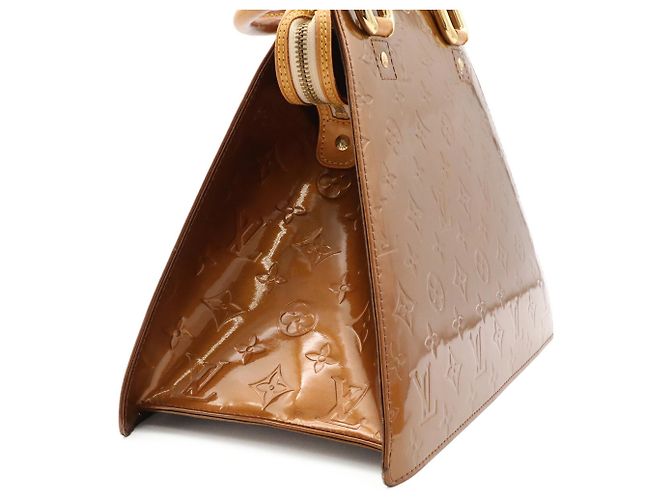 Borsa Louis Vuitton Monogram Vernis Forsyth Bronzo - vista 8