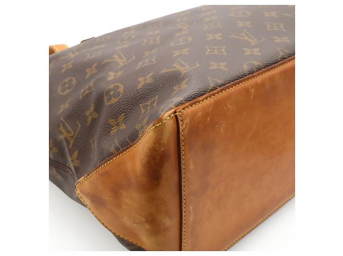 Borsa Tote Cabas Mezzo Monogram Louis Vuitton Marrone - vista 4