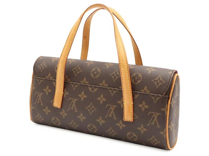 Borsa Louis Vuitton Monogram Sonatine Marrone - vista 3