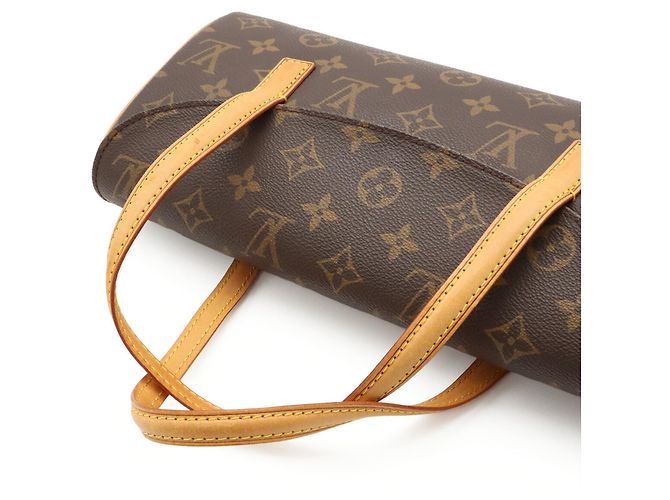 Borsa Louis Vuitton Monogram Sonatine Marrone - vista 5