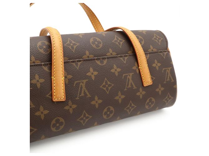 Borsa Louis Vuitton Monogram Sonatine Marrone - vista 6