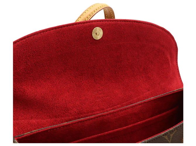 Borsa Louis Vuitton Monogram Sonatine Marrone - vista 8