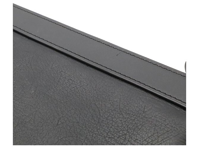 Pochette Louis Vuitton Monogram Shadow Pochette Discovery Clutch Bag Nero - vista 6