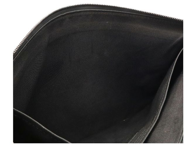 Pochette Louis Vuitton Monogram Shadow Pochette Discovery Clutch Bag Nero - vista 9