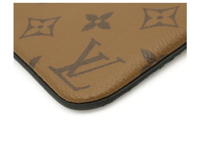 Pochette Trio Monogram Giant Louis Vuitton Marrone - vista 4