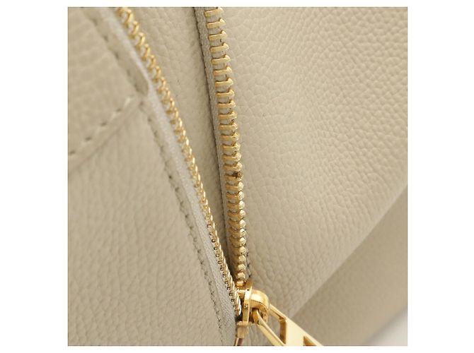 Borsa Loewe Hammock in pelle beige sabbia - vista 10