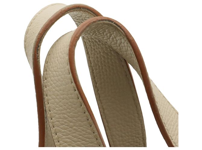 Borsa Loewe Hammock in pelle beige sabbia - vista 6